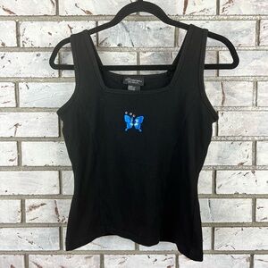 No Boundaries | 90s Blue Butterfly Tank